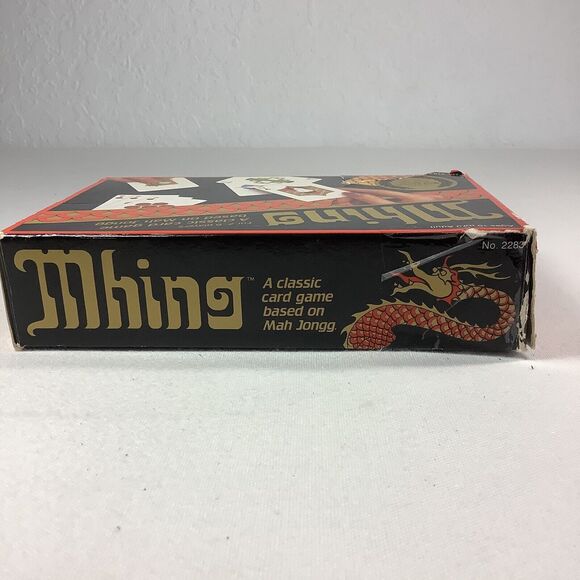 VINTAGE‎ Mhing Card Game COMPLETE Suntex 1983 Based on Classic Mah Jongg - Picture 3 of 6